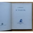 M. Maeterlinck: A vakok (Jaschik Álmos illusztrációival)