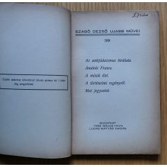 Szabó Dezső: Az antijúdaizmus bírálata