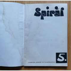   Kronos Könyvek - Spirál 5. (Kronosz sci-fi klub kiadványa)