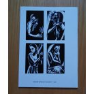 Buday György fametszetei (Kassák Múzeumban 1995. december 10) Dedikált!