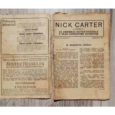 Nick Carter, Az Amerikai Detektív Király: A százarcú ember (134. rész) - Lucifer-sorozat I.