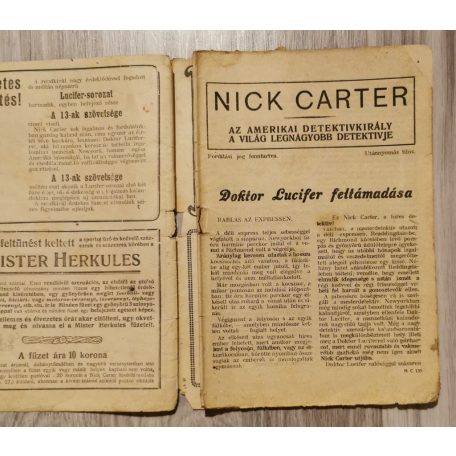 Nick Carter, Az Amerikai Detektív Király: Doktor Lucifer feltámadása (135. rész) - Lucifer-sorozat II.