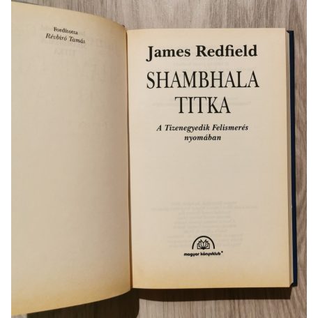 James Redfield: Shambhala titka - A Tizenegyedik Felismerés nyomában