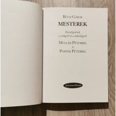   Révai Gábor: Mesterek - Beszélgetések Müller Péterrel és Popper Péterrel