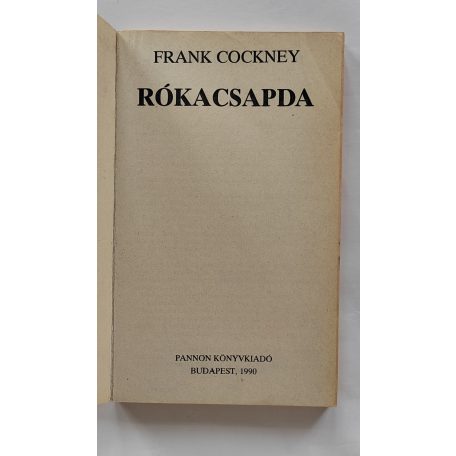 Frank Cockney: Rókacsapda 