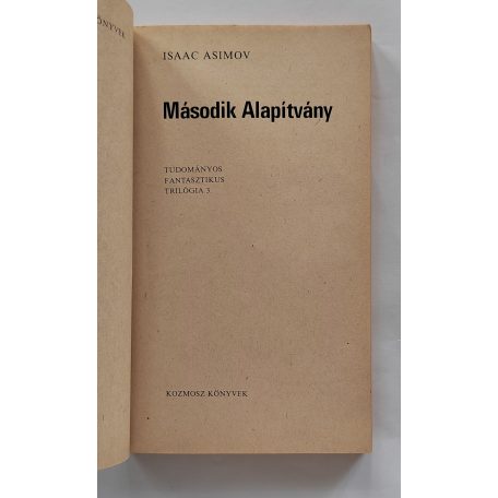 Isaac Asimov: Második Alapítvány