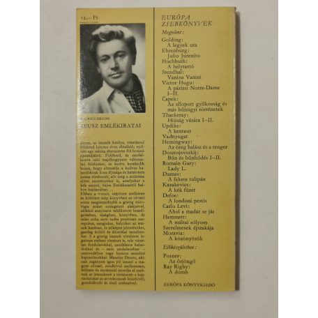 Maurice Druon: Zeusz emlékiratai