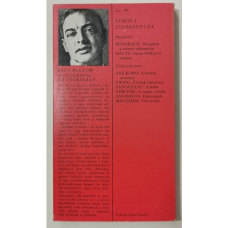 Saul Bellow: Henderson, az esőkirály
