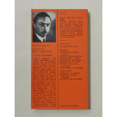 Vitaliano Brancati: Szicíliai Don Giovanni / A szép Antonio