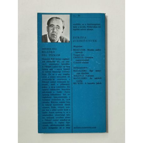 Heinrich Böll: Biliárd fél tízkor 