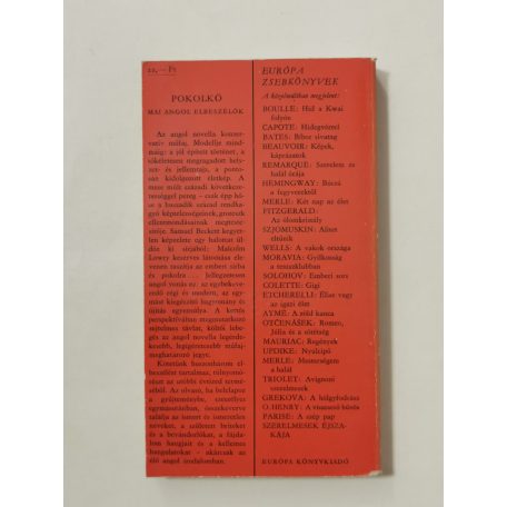 Géher István (szerk.): Pokolkő - Mai angol elbeszélők