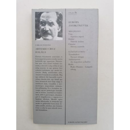 Carlos Fuentes: Artemio Cruz halála 