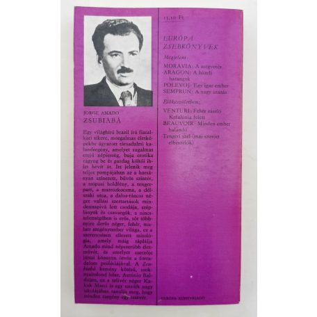 Jorge Amado: Zsubiabá 
