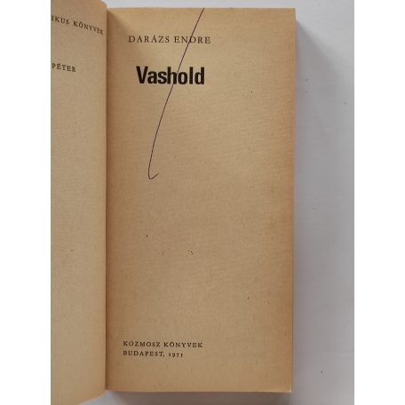 Darázs Endre: Vashold