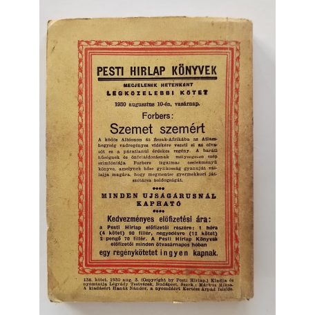 Max Brand: A vadon fia I-II. (PHK 137-138.)