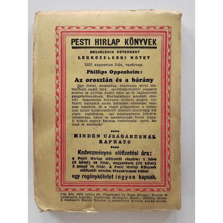 William Caine: Lady Sheba, a reklámkirálynő (PHK 189.)