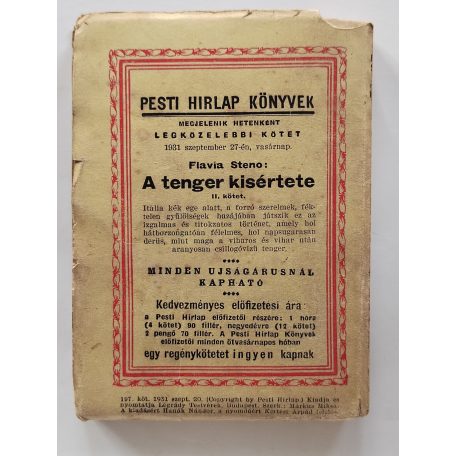 Flavia Steno: A tenger kísértete I-II.  (PHK 197-198.)