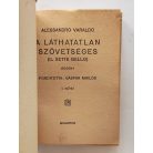 Alessandro Varaldo: A láthatatlan szövetséges I-II. (PHK 201-202.)