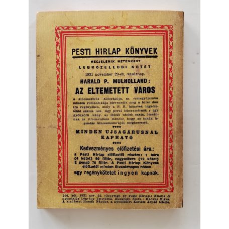 G. R. N. Minchin: Hajsza az arany után I-II. (PHK 205-206.)
