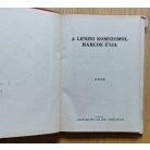 A Komszomol Központi Bizottsága (szerk.): A Lenini Komszomol harcos útja