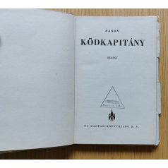 Panov: Ködkapitány (eredeti borítóval)