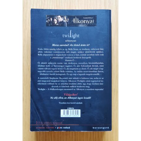 Stephenie Meyer: Twilight - Alkonyat