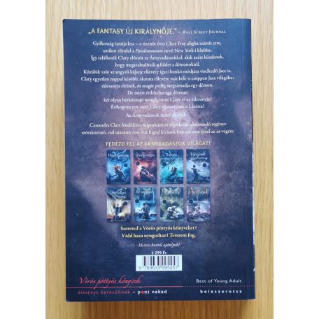 Cassandra Clare: A végzet ereklyéi 1-6.