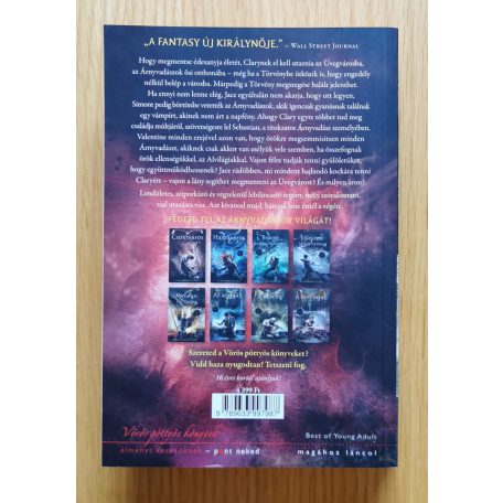 Cassandra Clare: A végzet ereklyéi 1-6.
