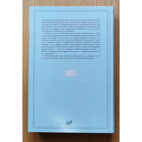Szádeczky-Kardoss Lajos, Dr.: A székely nemzet története és alkotmánya (Reprint)