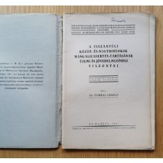   Forrai László, Dr.: A tiszántúli közép- és nagybirtok mangalicasertés-tartásának üzemi és jövedelmezőségi viszonyai