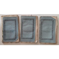   Tudományos Gyűjtemény. [A kor egyetemes tudományosságának folyóirata.] 1828. Tizenkettődik esztendei folyamat. I–XII. kötet. Szerkeztette Vörösmarty Mihál(y). Kiadta Trattner J(ános) M(átyás) és Károlyi I(stván).