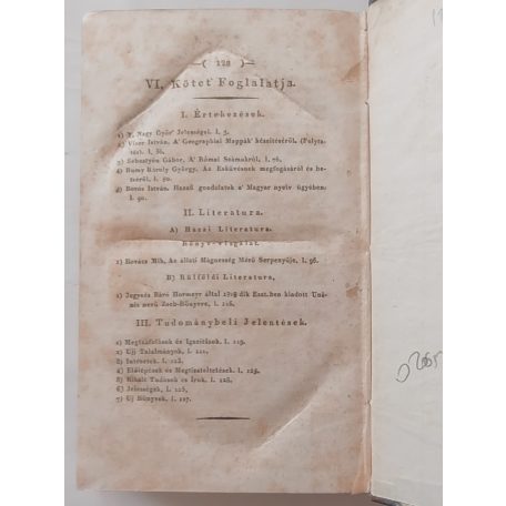 Tudományos Gyűjtemény [A kor egyetemes tudományosságának folyóirata.] 1820/1. harmadév (Negyedik esztendei folyamat - 1., 2., 3., 4. kötet)