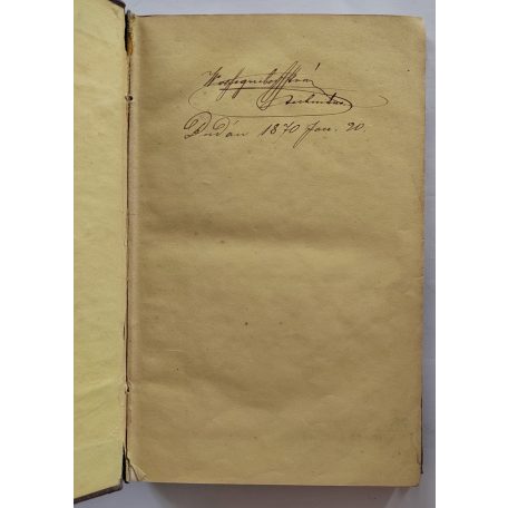 Mignet, François Auguste Marie: A’ franczia forradalom története. Fordította Gaal [József]. I–II. kötet. 