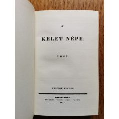 Széchenyi István: A' kelet népe (reprint)