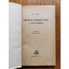 Edgar Allan Poe: Arthur Gordon Pym, a tengerész