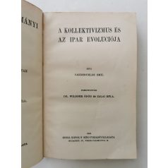 Vandervelde Emil: A kollektivizmus és az ipar evoluciója