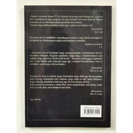 Máté János: Kard és könny (Rehabilitáltak emlékkönyve)