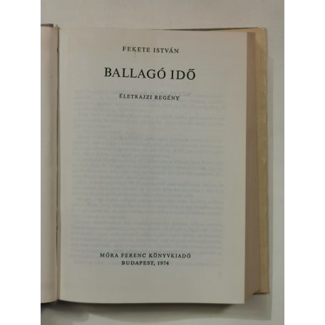 Fekete István: Ballagó idő 