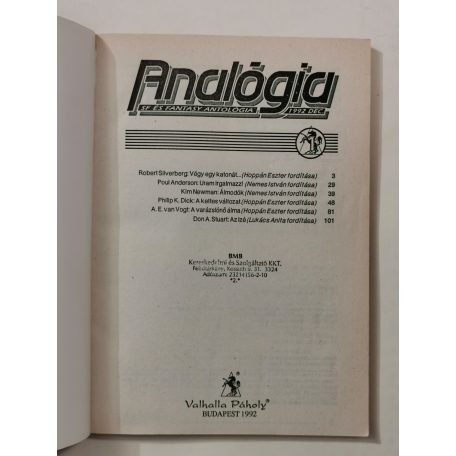 Analógia 1992. december