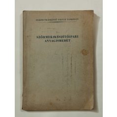 Dölle Attila: Szőrmekikészítőipari anyagismeret