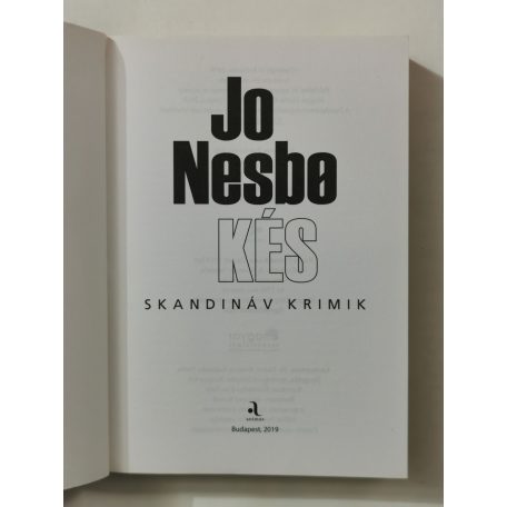 Jo Nesbø: Kés 