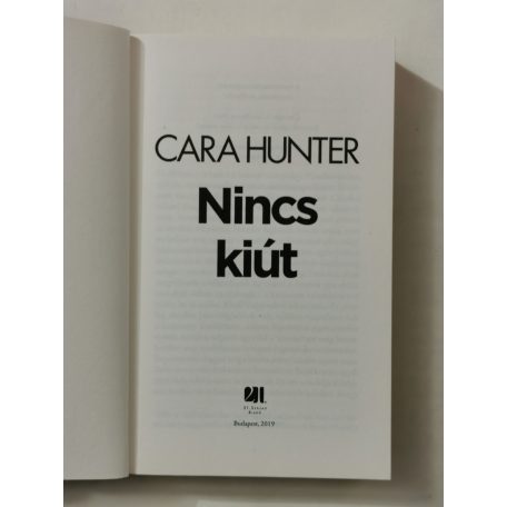 Cara Hunter: Nincs kiút 
