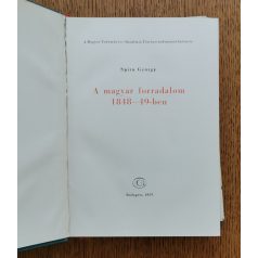 Spira György: A magyar forradalom 1848-49-ben 