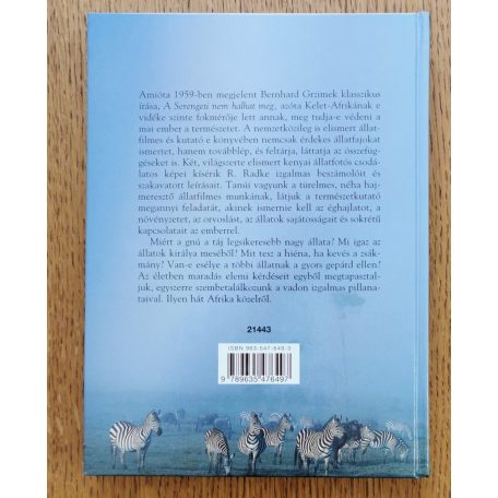 Reinhard Radke: Serengeti - Ablak a teremtésre