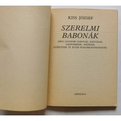 Kiss József: Szerelmi babonák
