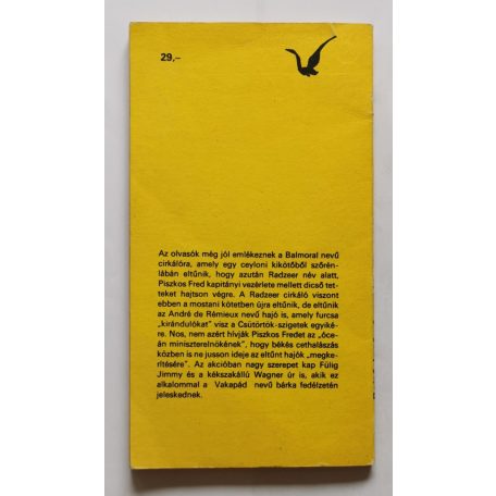 Rejtő Jenő (P. Howard): A megkerült cirkáló