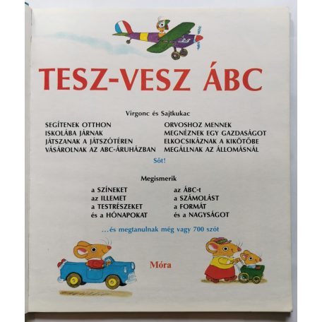 Richard Scarry: Nagy Tesz-Vesz ÁBC