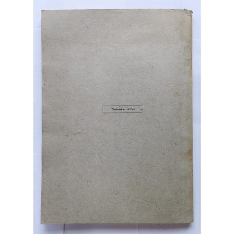 Pethes Endre: Ábrázoló geometria módszertani útmutató - kézirat (1953)