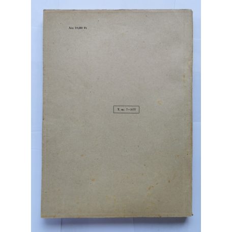 Lechner Egon: Mérés és illesztés - kézirat (1957)