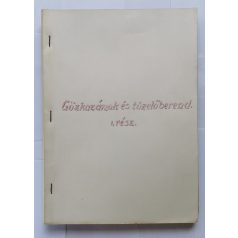   Beér János: Gőzkazánok és tüzelőberendezések I-. - kézirat (1959)